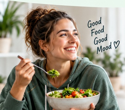 Healthy meal lifestyle artwork for MealMetra